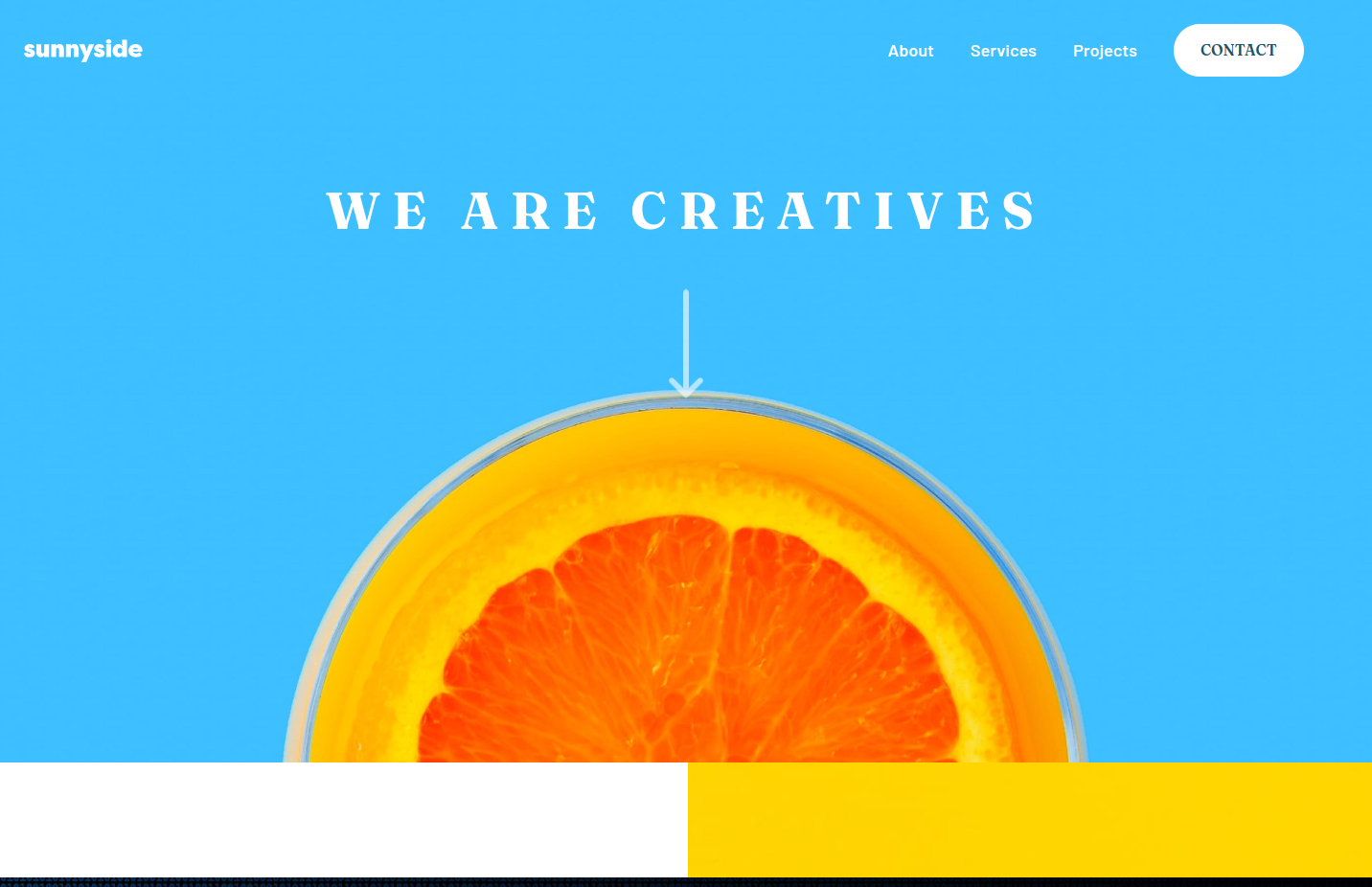 Beautiful designed Landing Page.